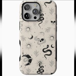 Casely iPhone 16 Pro Max Case | Snakes & Skulls